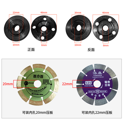 100型角磨机改125角磨机改150角磨机护罩压板扳手