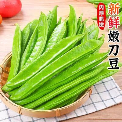 新鲜刀豆广西现摘大扁豆时令大芭豆大刀豆当季蔬菜整箱炒菜腌酸