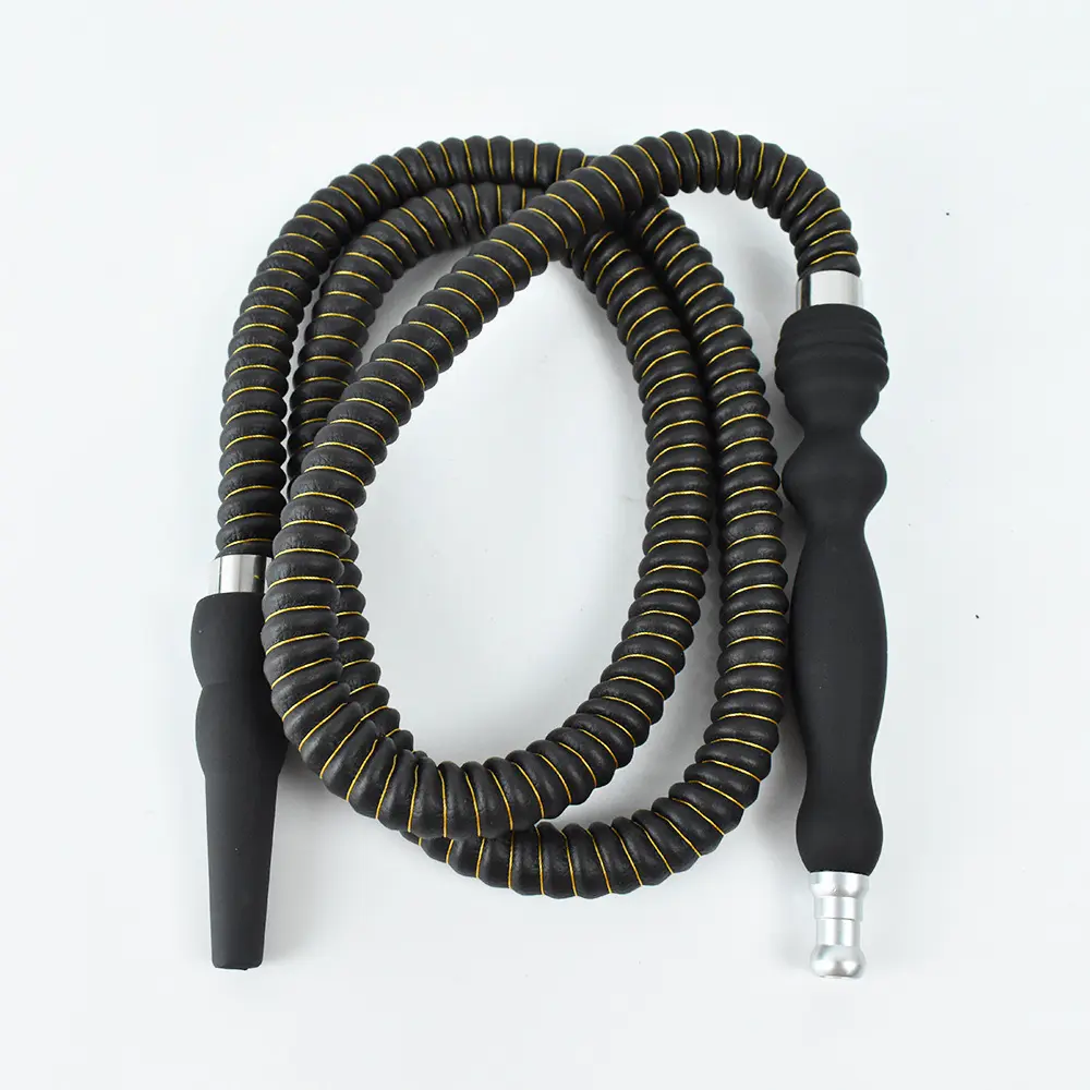 水烟软管1.5米皮管子高质量水烟配件hook hose nargile