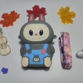 爆款 拉布布硅胶包网红公仔包儿童包包零钱包学生包