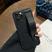 适用于三星S25Ultra手机壳S24腕带S23 支架S21FE商务A55简约a34复古A60s小众a25简约a35折叠S20高级保护套