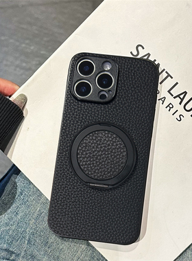 坎宁安适用于realme真我12手机壳GT6旋转11Ultra支架10Pro商务Neo6SE折叠Q3/Q5皮质C3版便携XT男女6/7保护套