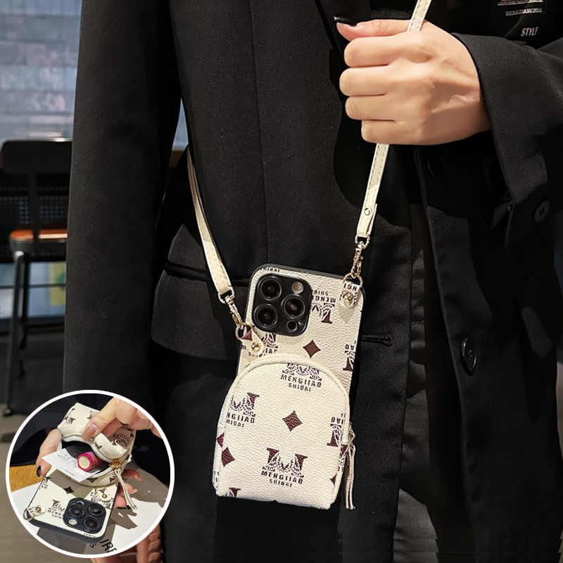 适用三星M23手机壳M22书包M21S背带绳M14装钱GalaxyM13插卡套M12口红M10S小众M04精孔M02s防摔创意简约时尚