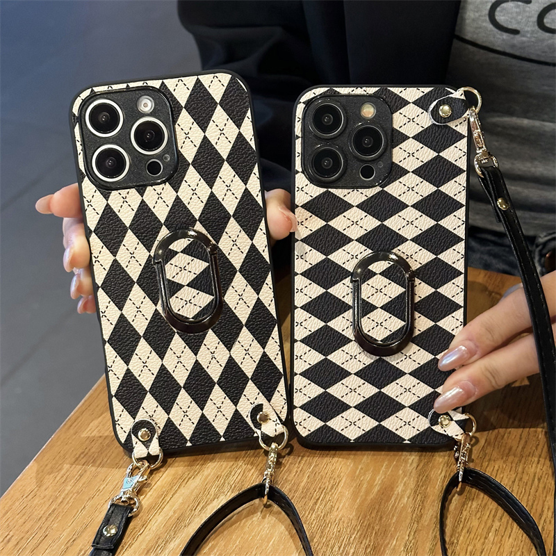 坎宁安适用于荣耀X9B手机壳X8C旋转支架X9CSmart斜跨绳X7A皮X7B菱格X5BPlus便携X7C背带X9a小众x8c时尚高级感