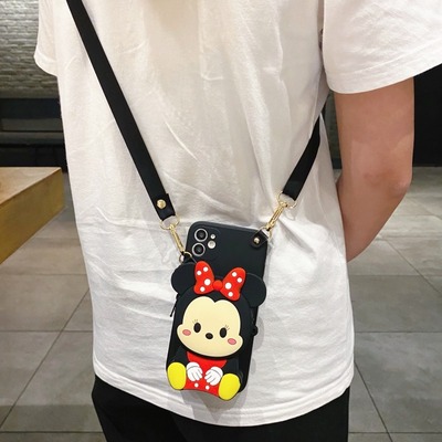 适用vivoS30Pro手机壳S30硅胶S18零钱包S19pro米老鼠S17e迪士尼S20斜跨绳S16背包S8防摔S7简约S6新款潮流防摔