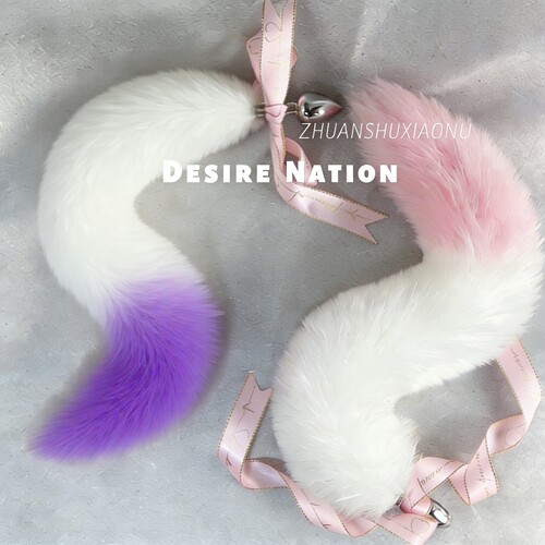 Desire Nation小猫尾巴新手迷你尾巴情侣小号可拆卸道具小狗插件