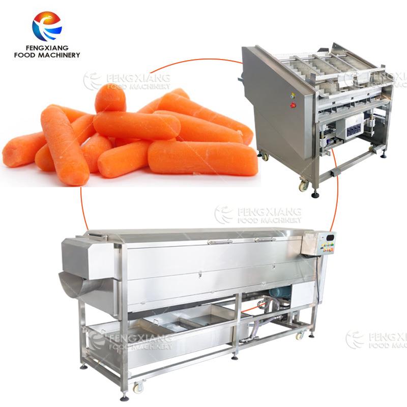 工厂直销baby胡萝卜清洗去皮机莲藕土豆去泥多功能果蔬清洗设备