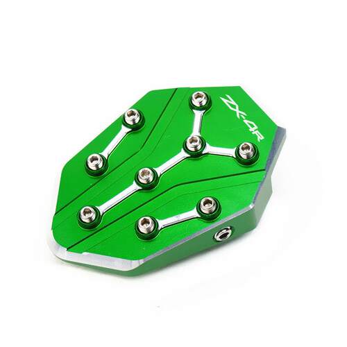 适用川崎ZX4R ZX4RR 改装铝合金脚踏煞车加大垫套防滑垫座套配件