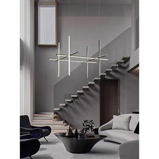 意大利Normcore天空组合屋客厅餐桌灯设计师Led现代线楼梯间吊灯