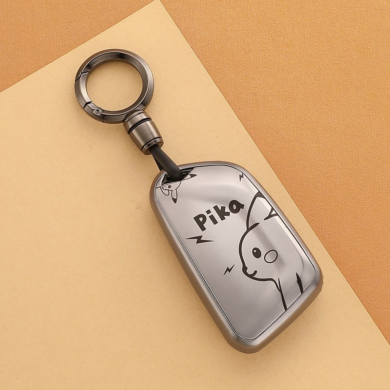 适用凯迪拉克XT5钥匙套XT4p XT6 XTS CT4 CT5 CT6 ATSL扣SRT壳GT4