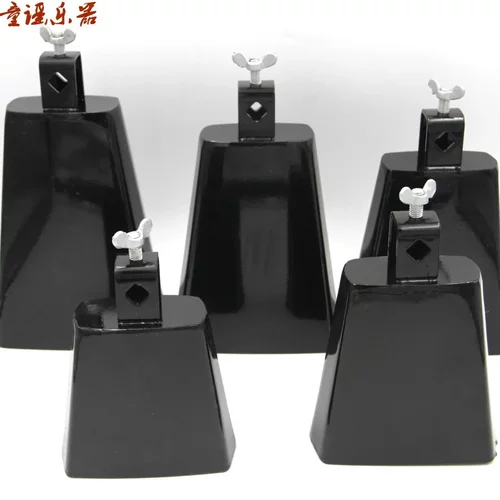 黑色牛铃 牛铃 4寸 5寸 6寸 7寸 8寸牛铃 奥尔夫打击乐器