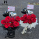 抱抱桶掌心小圆桶七夕情人节玫瑰花手捧插花礼盒鲜花包装 资材