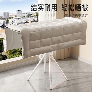 日本晾衣架落地阳台家用多功能可折叠不锈钢加粗加厚官方旗舰店