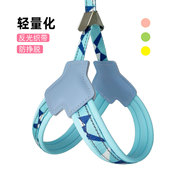 狗狗牵引绳背心式 胸背带遛狗绳中小型犬柯基比熊泰迪防挣脱狗链子