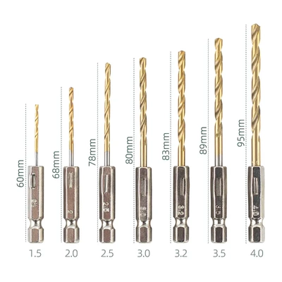 13p六角柄麻花钻1/4