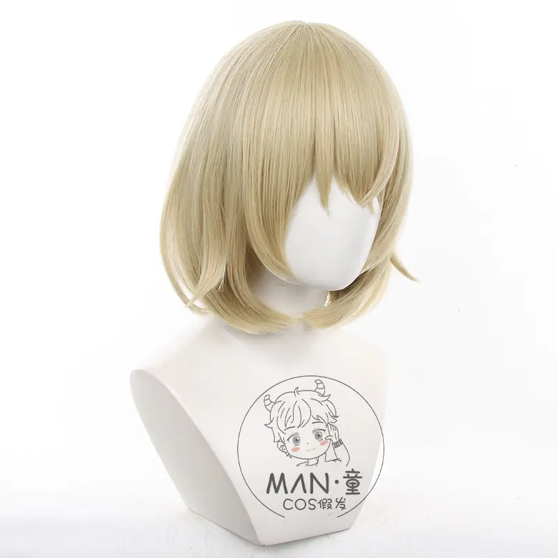 迷宫饭 法琳os假发波波头仿真头皮莱欧斯队直销