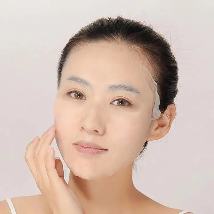 超薄省水蚕丝压缩面膜纸一次性面膜扣糖果粒独立隐形纸膜