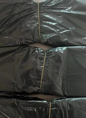 直销大号手提黑色塑料袋子厨房背心式垃圾袋加厚手提式批