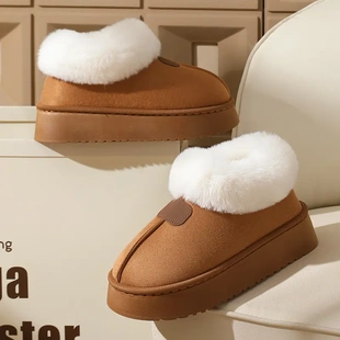 慈溪棉士春秋冬天居家用室内防滑家居冬季保暖毛毛绒情侣男