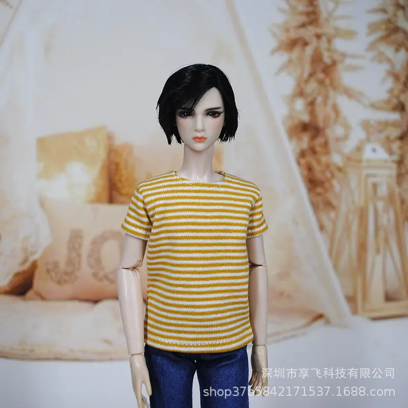 30m男娃男友ken宇哥衣服 套头t恤衫多色时尚上衣男娃服装