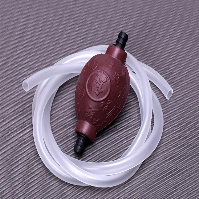 小茶桶硅胶管排水球塑料管 茶盘排水管功夫茶具茶道零配件