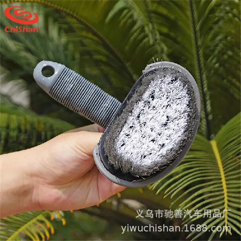 洗车刷子汽车轮胎刷弯柄洗车工具车用清洁防滑手柄车轮清洗强去污