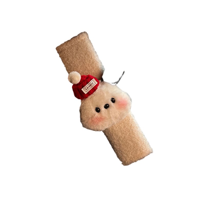 小帕狗汽车e安全带护肩套车载可爱车内饰品女生车内好物抽纸盒毛