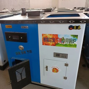 家用小型自动控温供暖兰炭燃煤颗粒F锅炉地暖暖气片养殖商用采暖