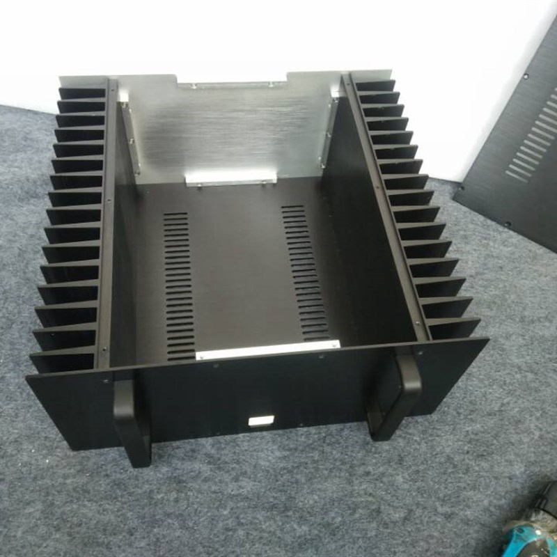 加厚散热器 4320A 甲类全铝功放机箱V  全铝机箱