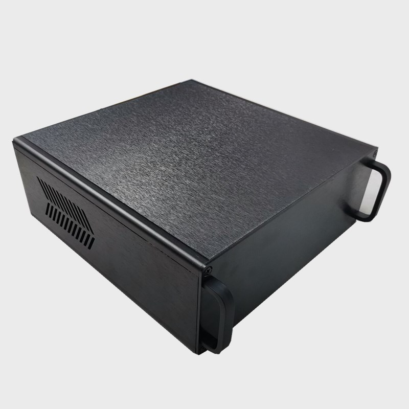 定制开孔金属电源工控全铝型仪表w台式机箱电源外壳140*340*260mm