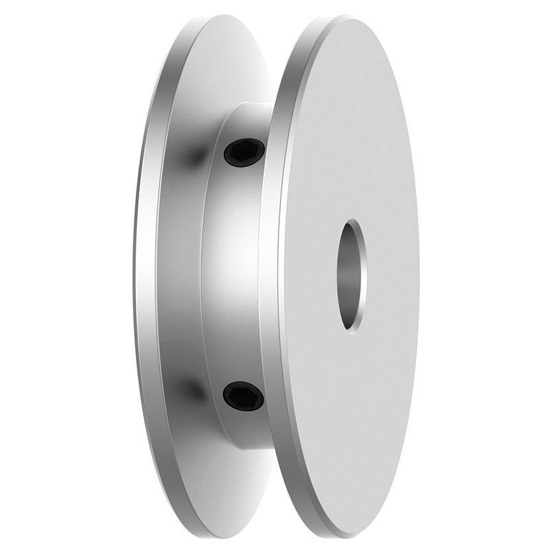 O型Z型M型三角带皮q带轮单槽铝合金皮带盘马达电机主轴工业传动轮