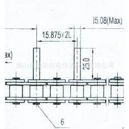 杭州东华自强10A-1(5分单排)单侧隔节加长销销轴总长44mm,自行车/骑行装备/零配件,更多零件/配件,淘宝优惠券,粉丝福利购,淘宝优惠卷