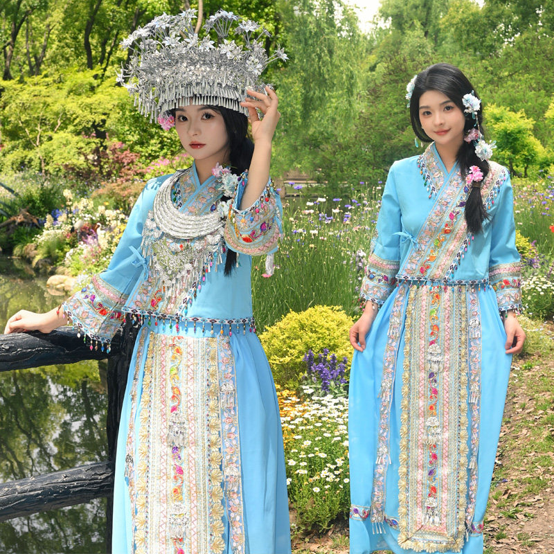 苗疆少女影楼旅拍摄影服装