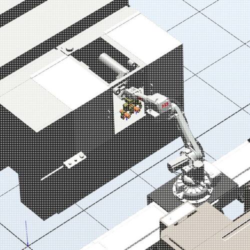 ABB仿真robotstudio机器人，码垛搬运、搬运工作站