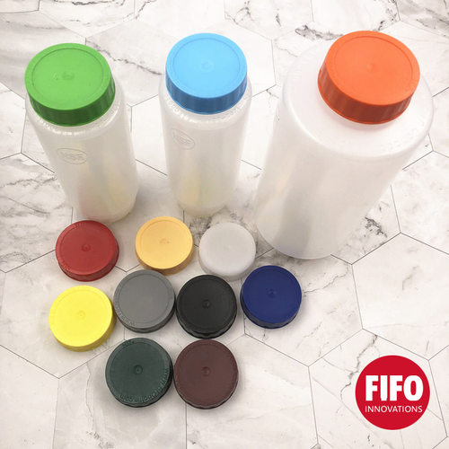 原装进口FIFO大号中小号十字挤口盖彩色挤酱瓶盖商用家用