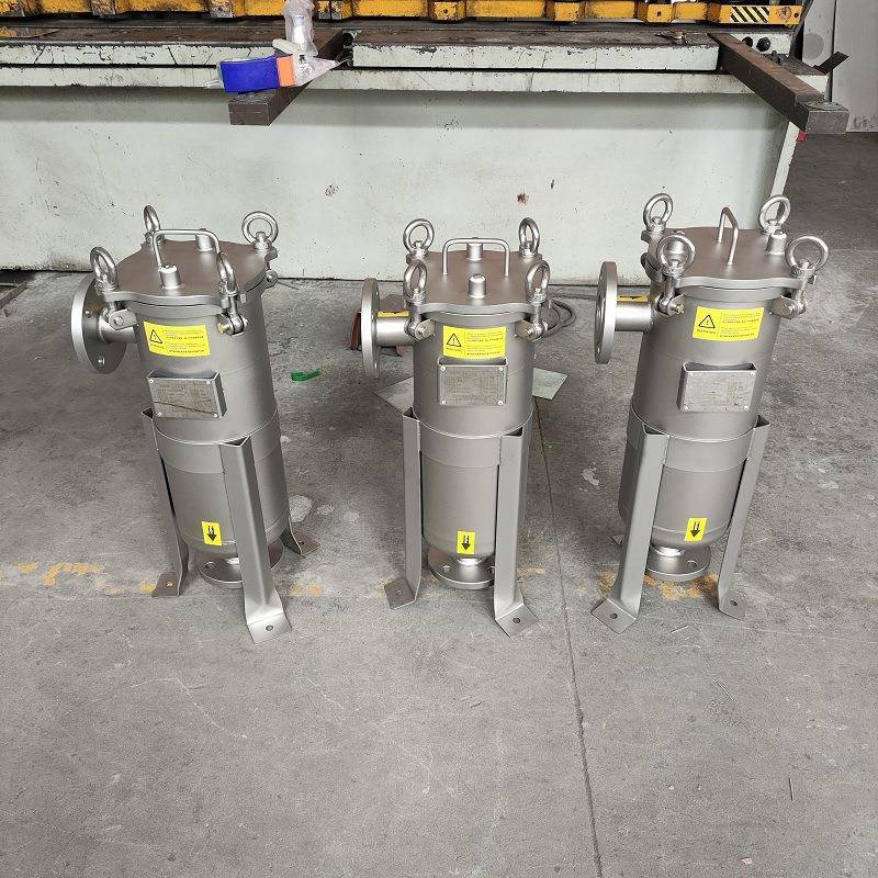 DN50不锈钢袋式过滤器配滤袋可兼任PPPE不锈钢滤袋