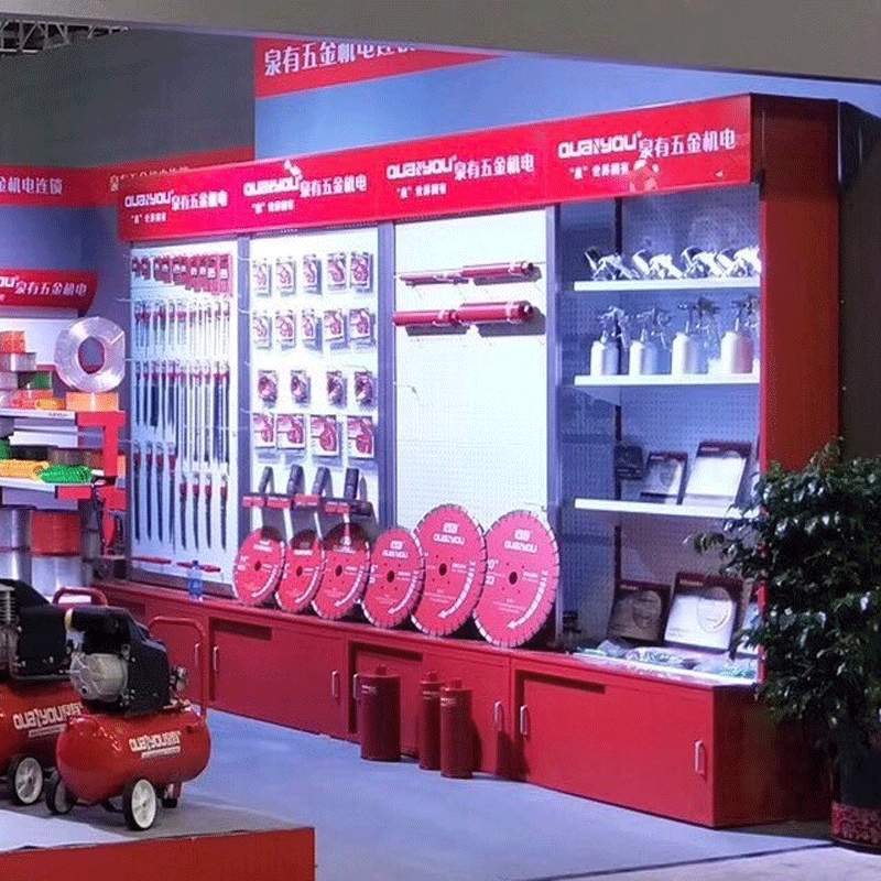 五金展示货架电动工具推拉门移门展柜展示柜展架