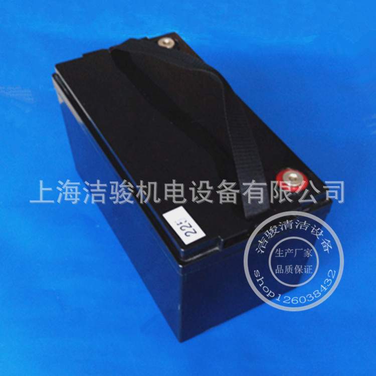 12V100A洗地机免维护电瓶 洁驰 凯弛 通用洗地机铅酸蓄电池电源线