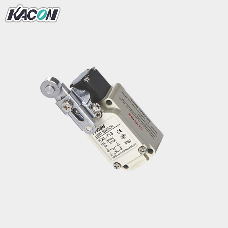 现货Kacon/凯昆KXL-713限位可调滚轮防水 防油 行程开关 微动