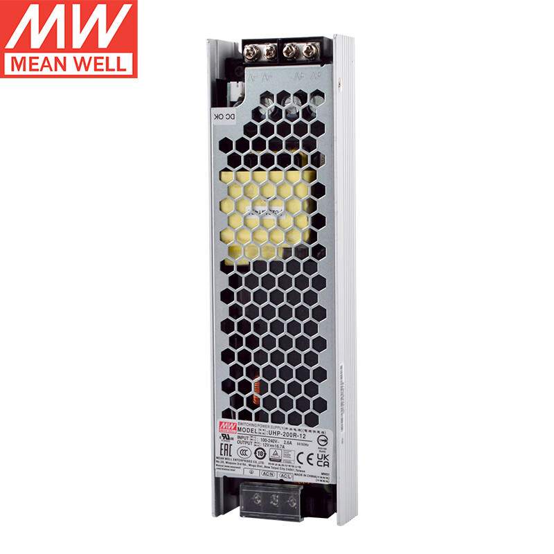 明纬（MEANWELL）UHP-200R-12 开关电源12V16.7A 超窄