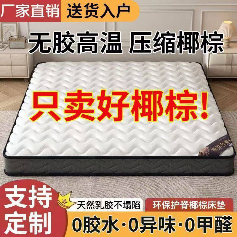 天然椰棕床垫卧室家用卧室护脊棕榈乳胶儿童环保棕垫榻榻米其他