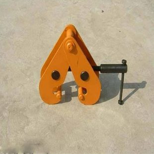 工字钢夹钳轨道夹持器低碳合金钢起重吊钳钢结构夹具钢轨夹
