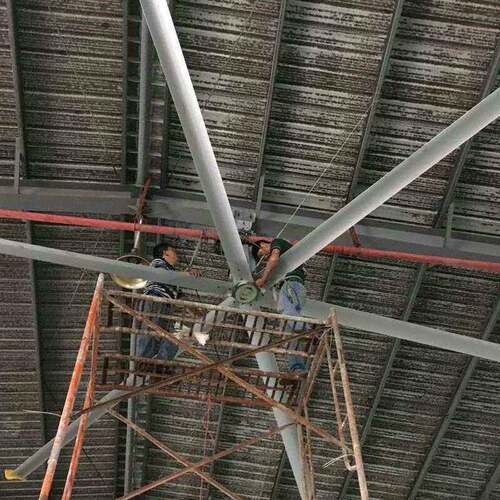 永磁工业大吊扇7米3大风力厂房车间仓库体育篮球馆散热降温大风扇