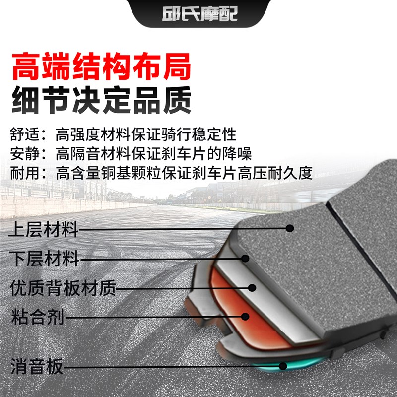适用奔达金吉拉300/o灰石300烧结前后刹车片大韩晓星GV300S碟刹皮图片