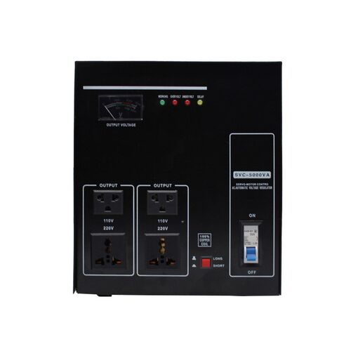 110v 220v 5000VA 高精度单相稳压器家用稳压T电源保护设备多插孔