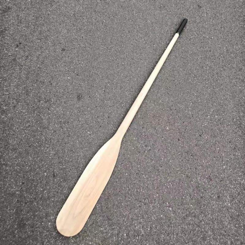 皮套手柄园尾杉木船桨划水x漂流单手划桨摇橹表演道具装饰定制