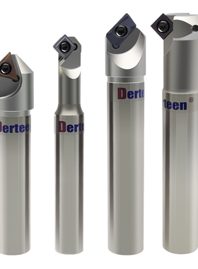 45度数控倒角f刀杆90舍弃式加工中心ECC31005R长刃倒角刀30度SS