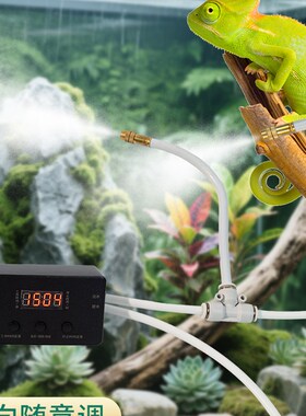 智能喷淋系统热h带雨林生态缸定时自动浇花器阳台植物喷雾浇水造