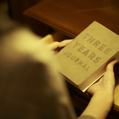 趁早三年手账日记本复古加厚手帐日程计划本人生规划三年连用笔记