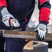 美工刀防割手套钢丝5级工业防切割防滑耐磨防刺劳保防护夏季 薄款